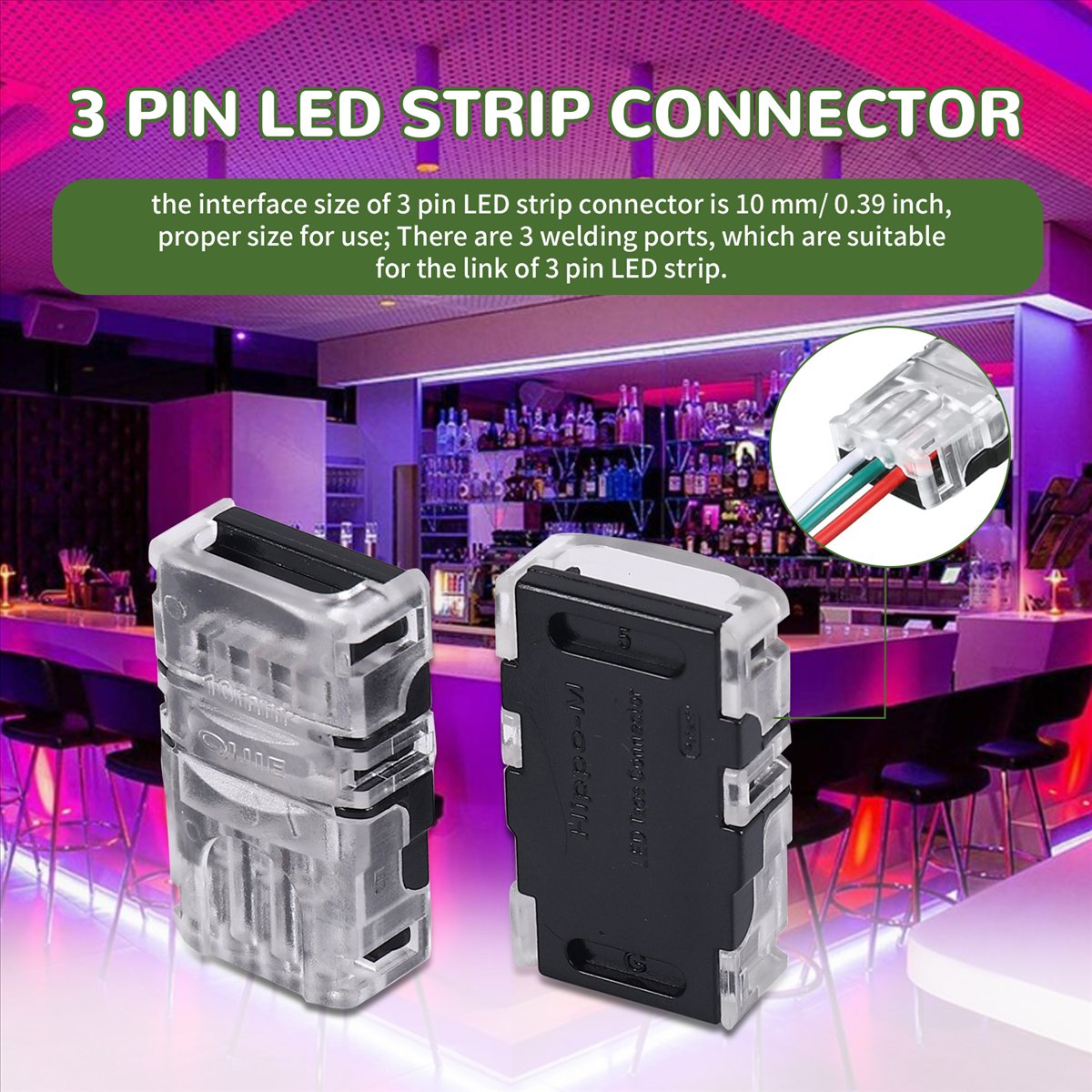 Connecteurs de bande LED compa - Grow Light Led avis et prix