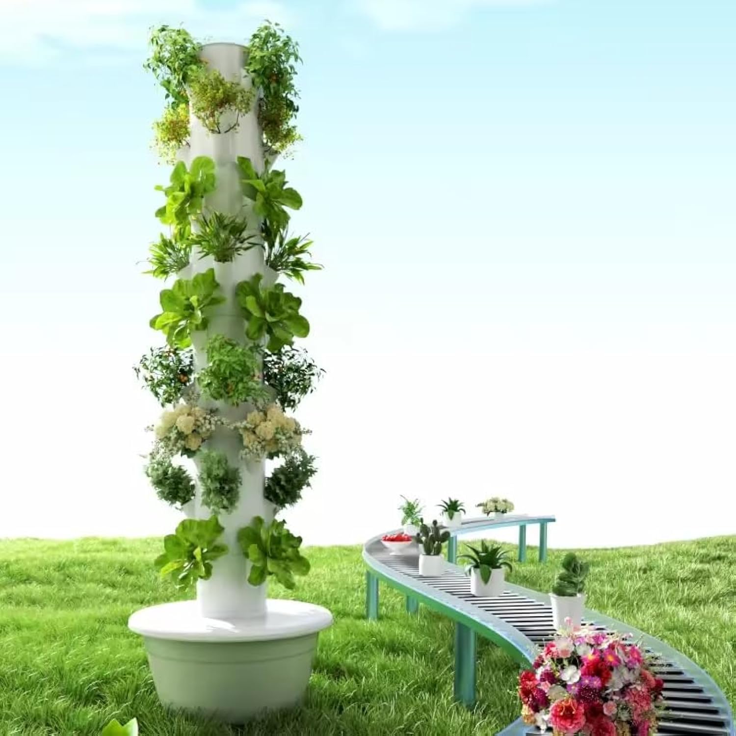 Tour de culture hydroponique v - Vertical Planter avis et prix